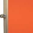 Textilní vnitřní vitrína TEXT 75 x 100 (oranžová)
