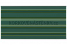 Magnetická tabule pro popis křídou ŠKOL K 200 x 100 cm (potisk)