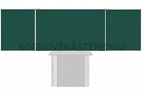 Magnetická tabule TRIPTYCH K I. 180 x 120 cm