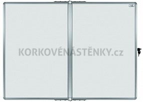 Magnetická tabule DUO KB/KB 90 x 120 cm