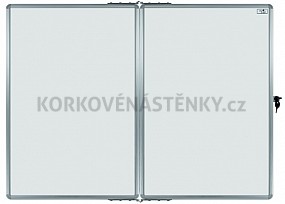 Magnetická tabule DUO KB/KB 90 x 120 cm