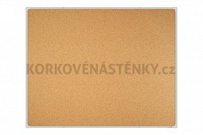 Korková nástěnka 150x120 (AL rám stříbrný)