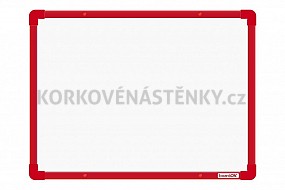 Magnetická tabule K 60x45 (AL rám červený)