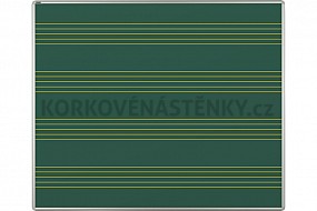 Magnetická tabuľa pre popis kriedou ŠKOL K 120 x 100 cm (potlač)
