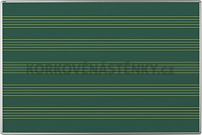 Magnetická tabule pro popis křídou ŠKOL K 180 x 120 cm (potisk)