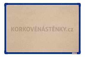 Textilní nástěnka 60x90 (AL rám modrý)
