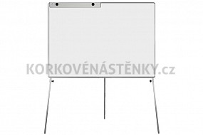 Flipchart magnetický DUO 150 x 100 cm - povrch email