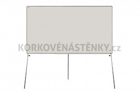 Magnetická tabule na trojnožce MANAŽER K 150 x 100 cm