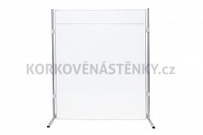 Paravan oboustranný magnetický s lištou K 90 x 120 cm