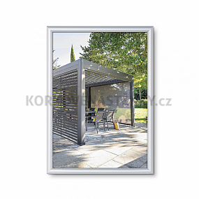 Klaprám A2 (625 × 451 mm) protipožární do únikových cest