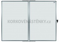 Magnetická tabuľa DUO KB/KB 90 x 120 cm