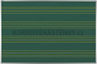 Magnetická tabule pro popis křídou ŠKOL K 150 x 100 cm (potisk)