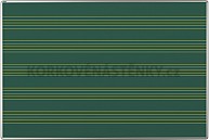 Magnetická tabule pro popis křídou ŠKOL K 180 x 120 cm (potisk)