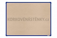 Textilní nástěnka 150x120 (AL rám modrý)