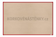 Textilní nástěnka 180x120 (AL rám červený)