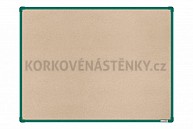 Textilní nástěnka 120x90 (AL rám zelený)