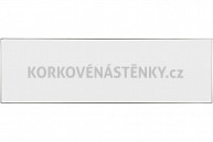 Magnetická tabule s odkládací poličkou MANAŽER K 400 x 120 cm