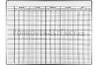 Rozvrhová tabule 135 x 100 cm
