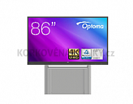 Interaktívna zostava s LCD panelmi (86") na na stojanu