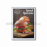 Klaprám A4 (328 × 241 mm) protipožární do únikových cest