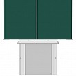 Magnetická tabule pro popis křídou TRIPTYCH K 200 x 120 cm