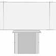 Sestava magnetické tabule TR K II. 200 x 120 cm