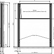 Magnetická tabule MANAŽER K/PYLON AL 200 x 120 cm