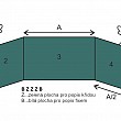 Školní tabule TRIPTYCH FINE K/PYLON AL I. 200 x 100 cm