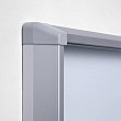 Magnetická posuvná vitrína vnitřní 1380 × 982 mm (18 × A4) protipožární do únikových cest