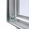 Venkovní magnetická uzamykatelná vitrína hluboká 1672 × 1054 mm (21 × A4)